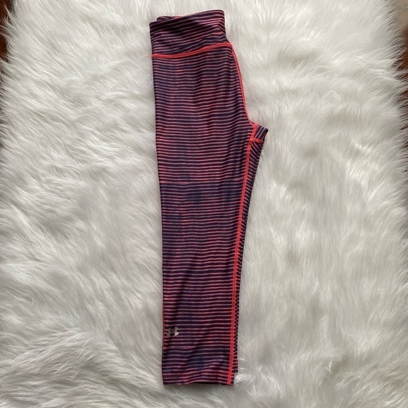 Under Armour Capri Leggings Womens Size Small Compression HearGear - Picture 6 of 6